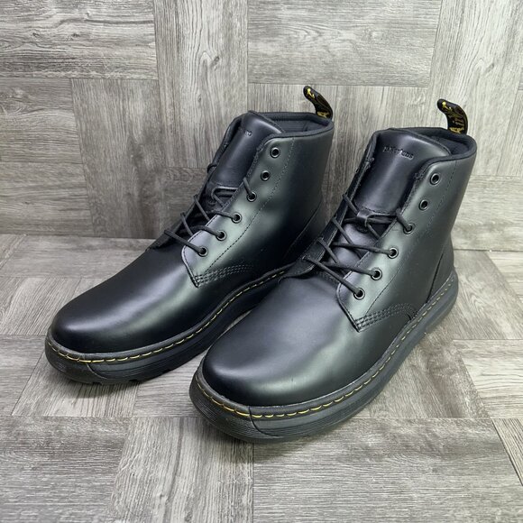 Dr. Marten's Crewson Chukka Men's size 14 Black Leather Boots - Picture 6 of 8